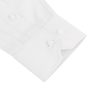 Camisa Texora Oxford Ligth Manga Larga Blanca