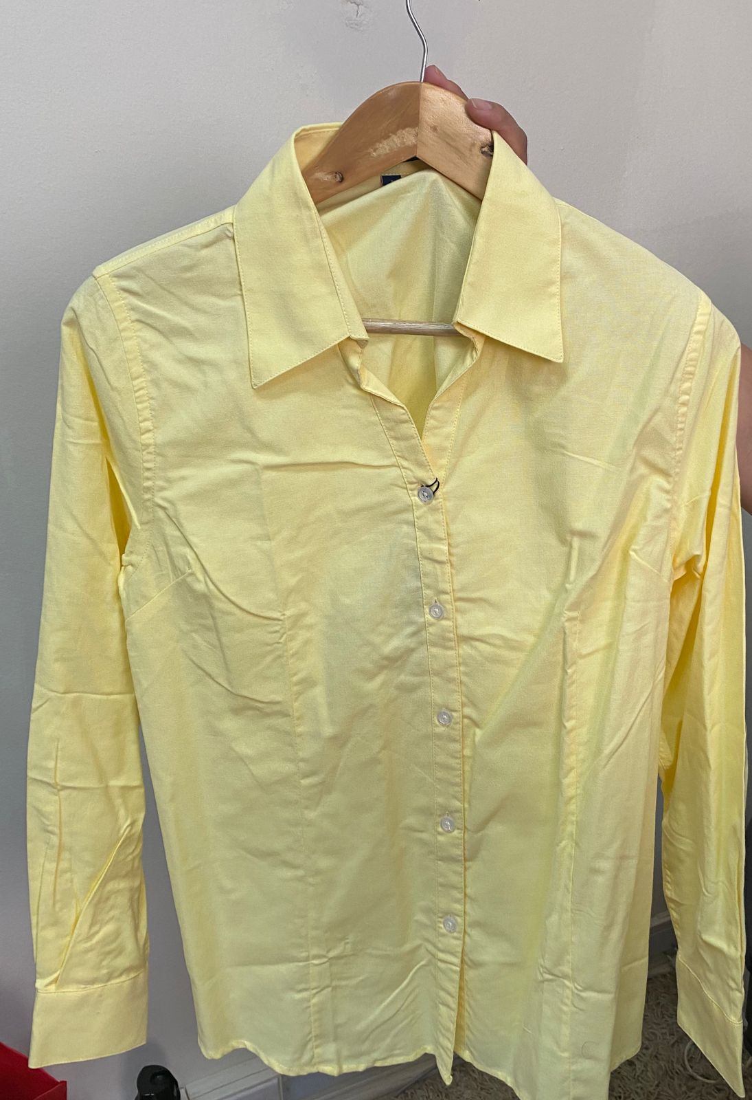 Blusa Maritex Oxford Manga Larga Amarilla - XXL