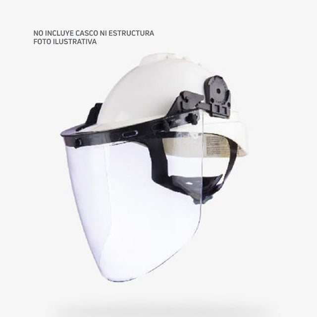 Visor Facial Libus tipo Burbuja Policarbonato 8X16