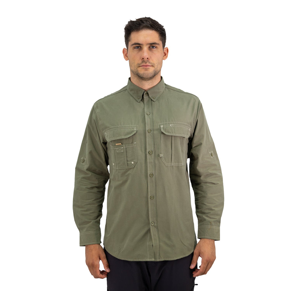 Camisa Hardwork Hw Duck Dry Verde Olivo
