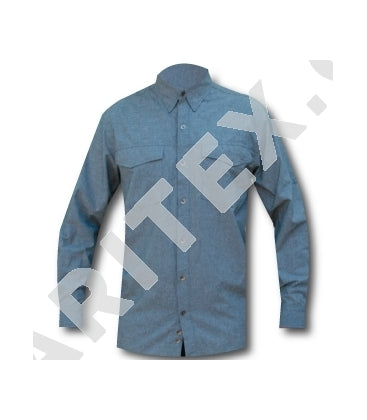 Blusa Maritex Outdoor Light Azul Piedra Melange - M