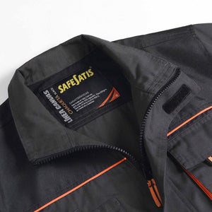 Chaqueta Texora Canvas Actium Tela Reforzada Gris