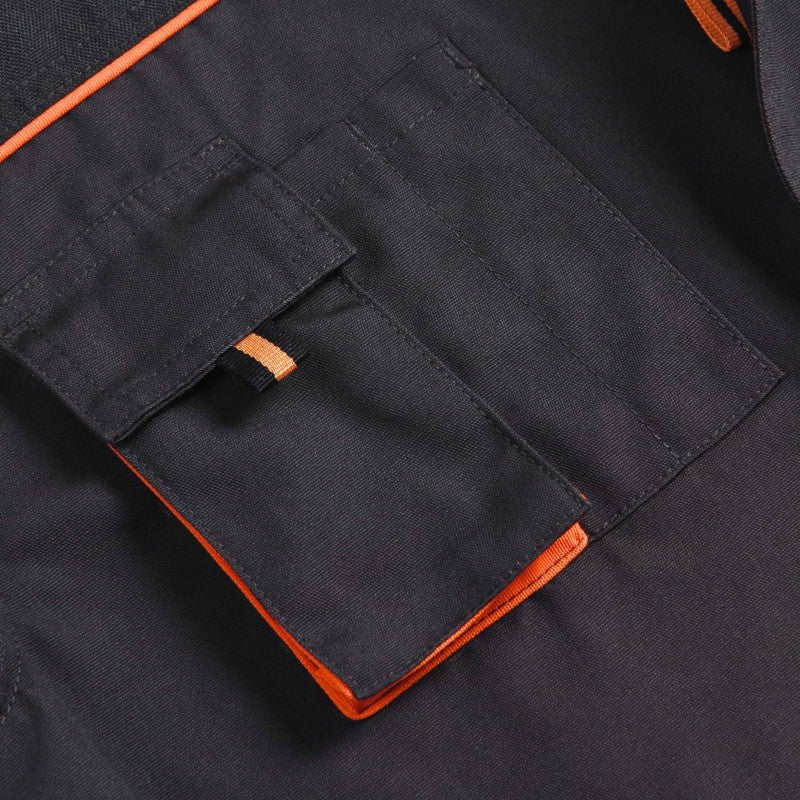 Chaqueta Texora Canvas Actium Tela Reforzada Gris