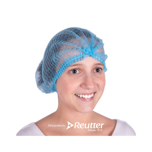 Gorro Reutter Clip Acordeon Elasticado (100 U) Celeste