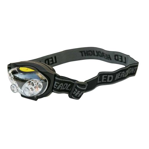 Linterna Steelpro 6 Led Elastica Ajustable Para Casco Kl-400