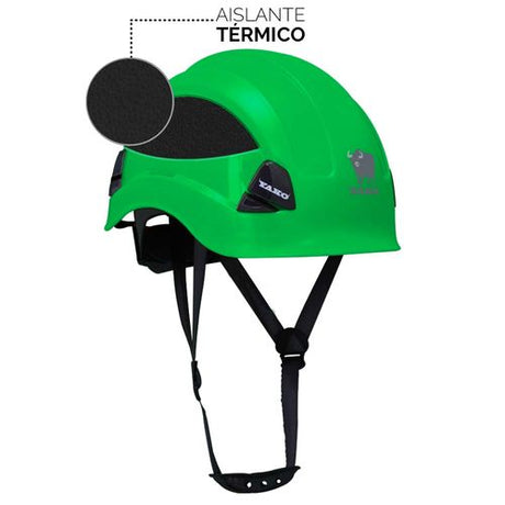 Casco de seguridad Steelpro Yako Verde fluor