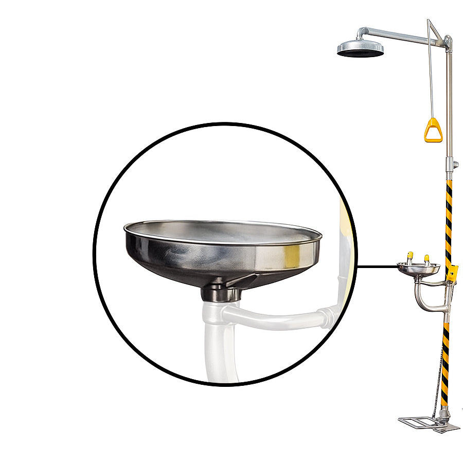 Deposito Steelpro Lavaojos Bd-550A