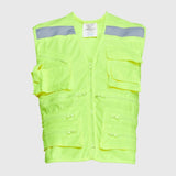 Chaleco Geo de Seguridad Jayson Alta Visibilidad Amarillo Fluor