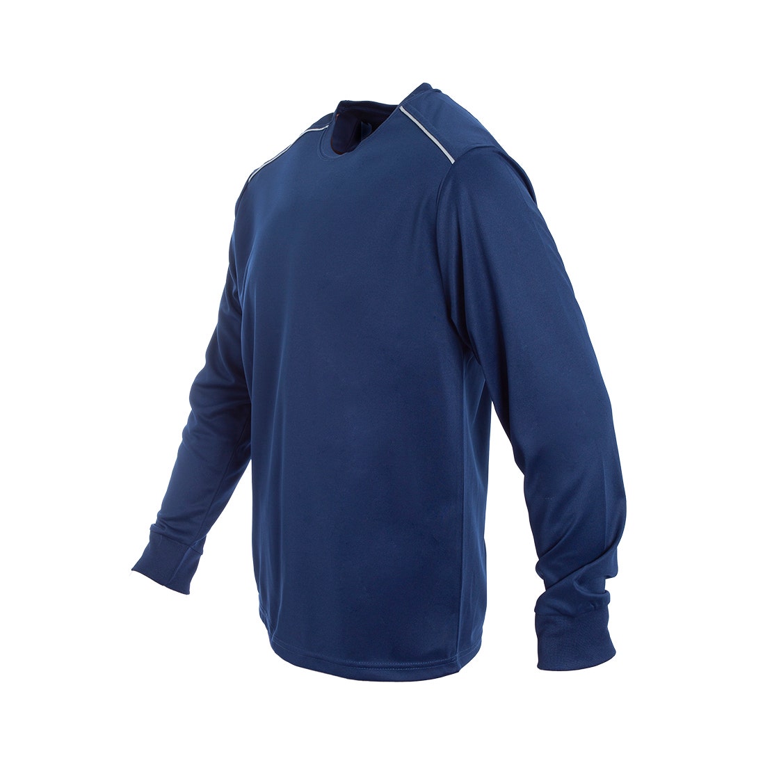 Polera Jayson Dry Fit Manga Larga con Reflectante Azul Marino