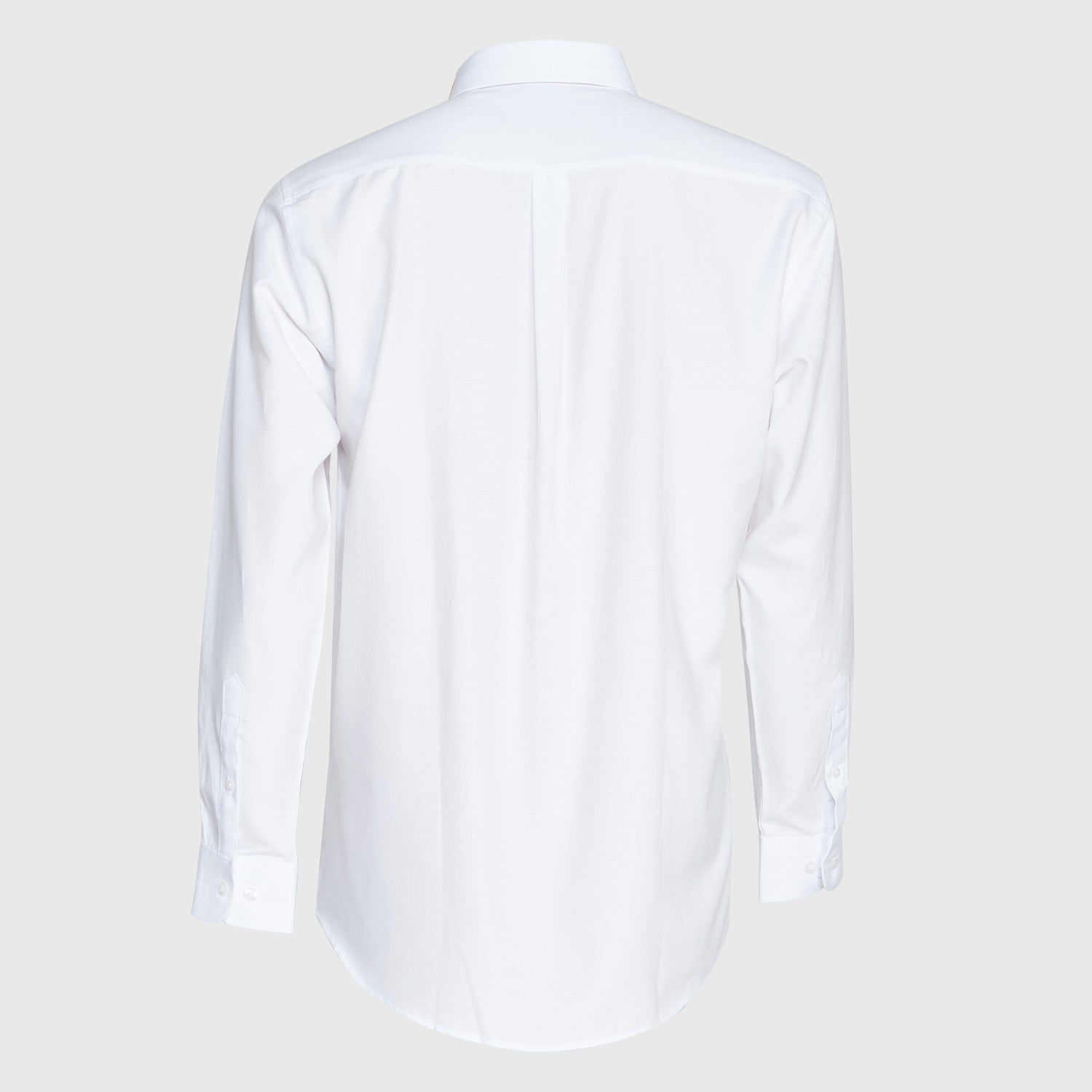 Camisa Jayson Oxford Manga Larga Bolsillo Pegado Blanca – Apro