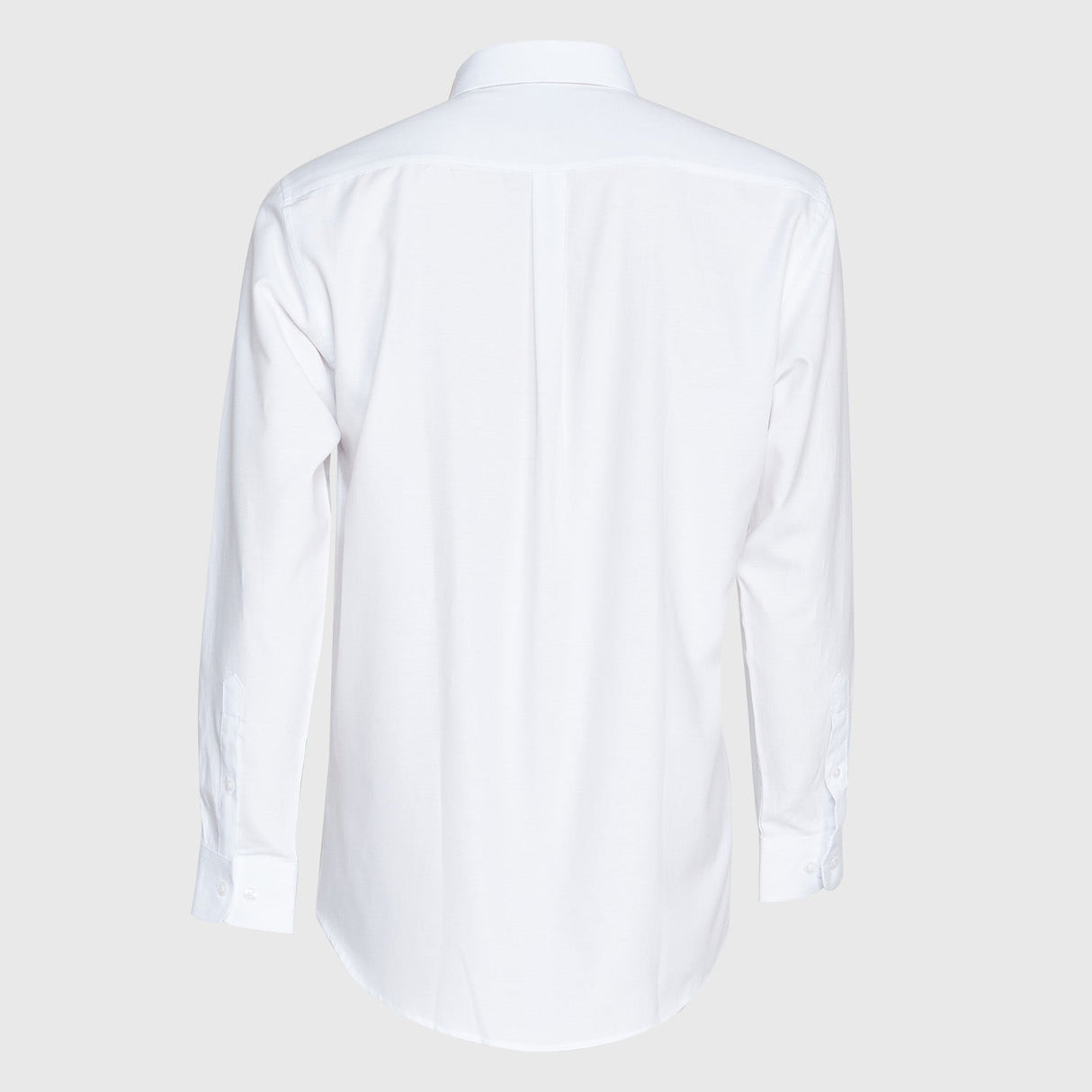 Camisa Jayson Oxford Manga Larga Bolsillo Pegado Blanca