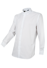 Camisa Jayson Oxford Manga Larga Boton Suelto Blanca