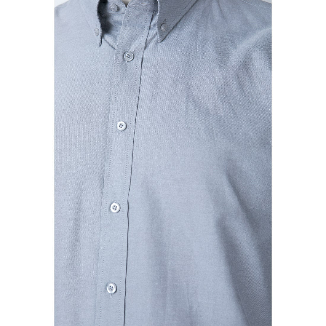 Camisa Jayson Oxford Manga Larga Gris