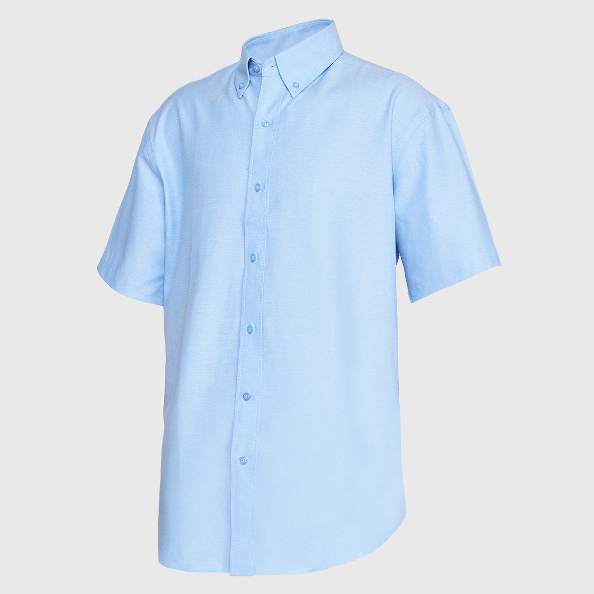 Camisa Jayson Oxford Manga Corta Celeste