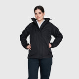 Parka 3 En 1 Jayson Tecnica Corcovado Mujer Negra