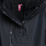 Parka 3 En 1 Jayson Tecnica Corcovado Mujer Negra