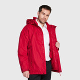 Parka 3 En 1 Jayson Tecnica Corcovado Roja