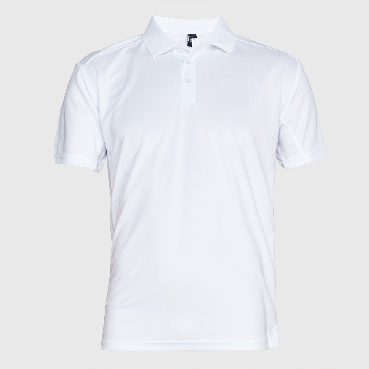 Polera Jayson Dry Fit Manga Corta Blanca