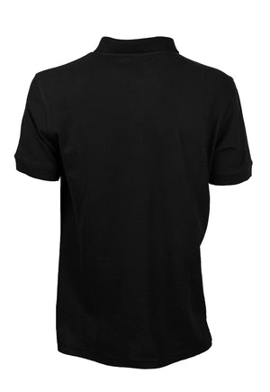 Polera Jayson Pique Manga Corta 80/20 Negra