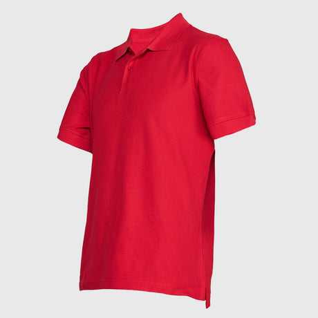 Polera Jayson Pique Manga Corta 80/20 Roja