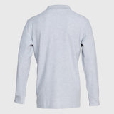 Polera Jayson Pique Manga Larga 80/20 Gris