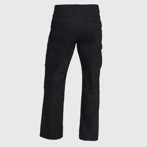Pantalon Jayson Gabardina Cargo Algodon Negro