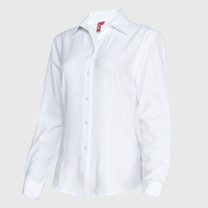 Blusa Jayson Oxf Manga Larga 60/40 Blanca
