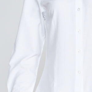 Blusa Jayson Oxf Manga Larga 60/40 Blanca