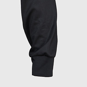 Polera Jayson Dry Fit Cuello Camisero Manga Larga Negro