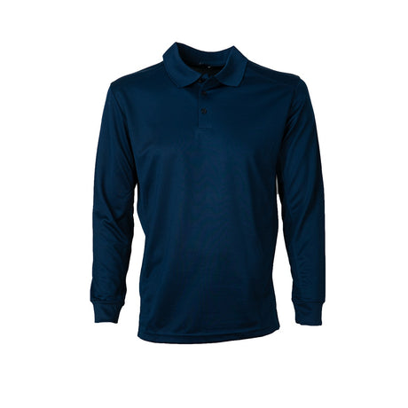 Polera Jayson Dry Fit Manga Larga Azul Marino