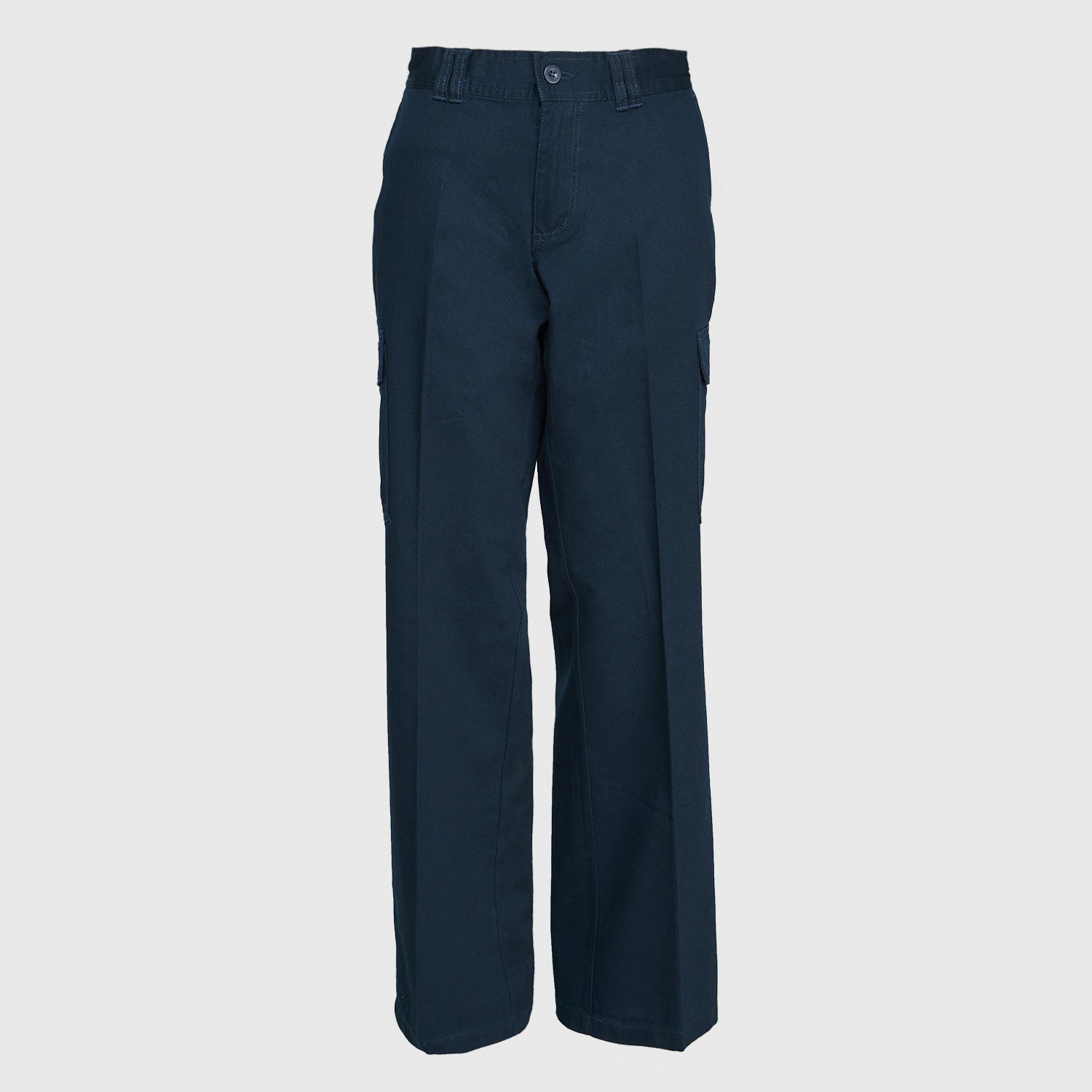 Pantalon Jayson Gabardina Algodon Mujer Azul Marino – Apro