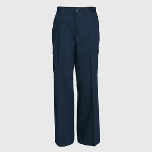 Pantalon Jayson Gabardina Algodon Mujer Azul Marino
