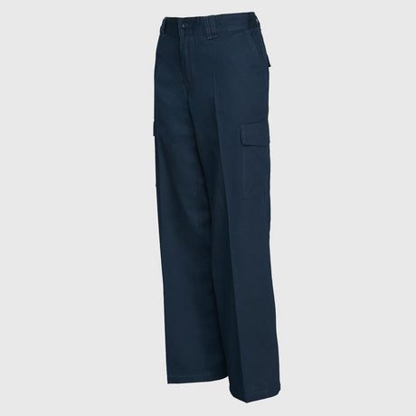 Pantalon Jayson Gabardina Algodon Mujer Azul Marino