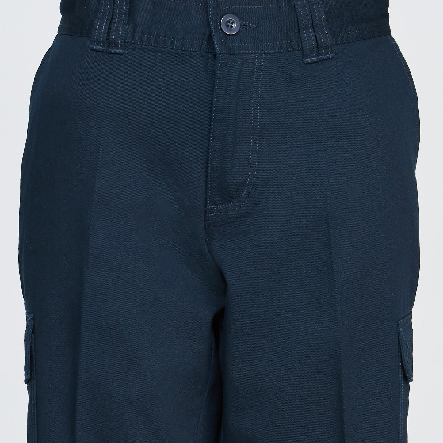 Pantalon Jayson Gabardina Algodon Mujer Azul Marino