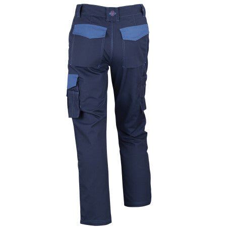 Pantalon Texora Alerce Rodillas Reforzadas 80% Azul