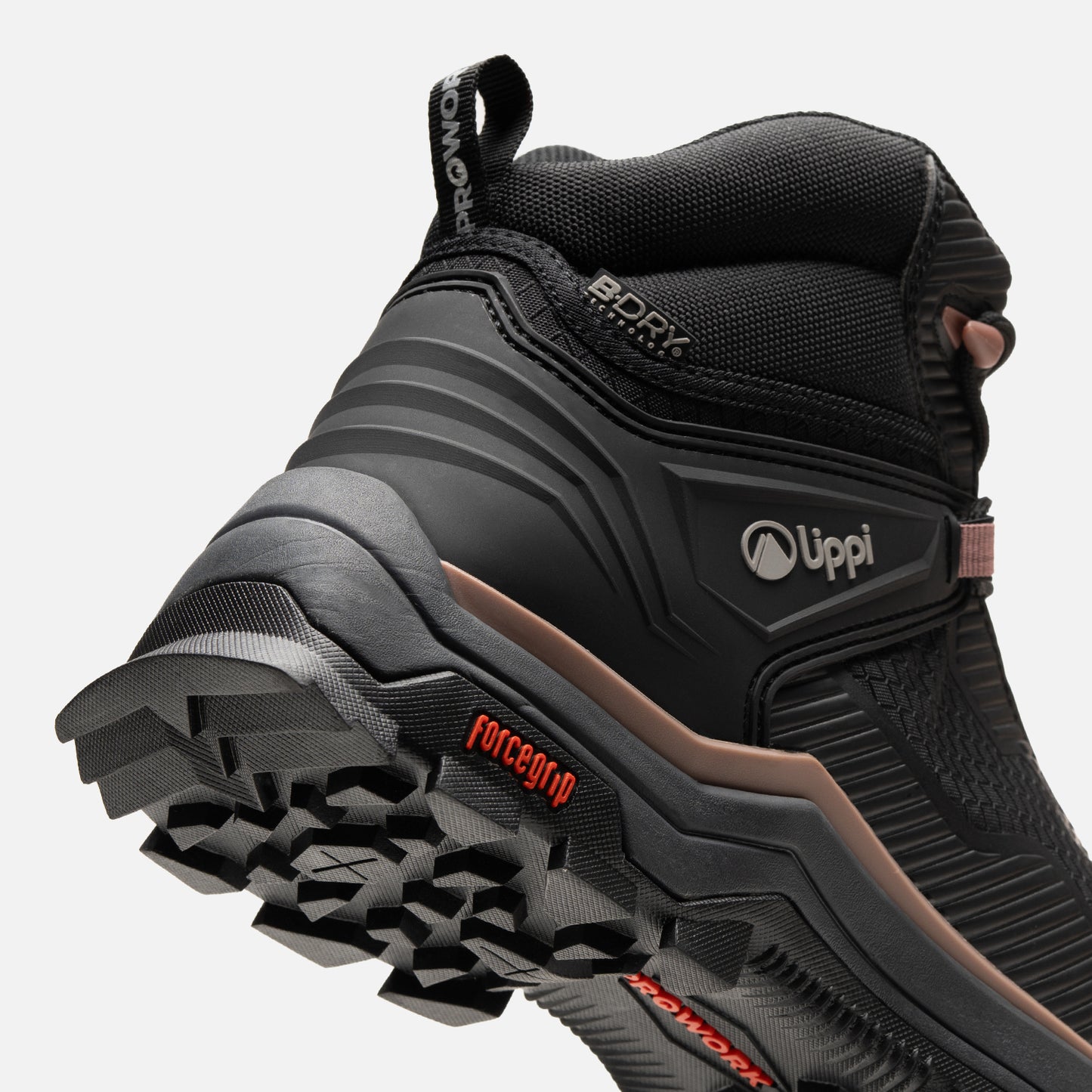 Botín de Seguridad Lippi Stratos Mid Palo Rosa