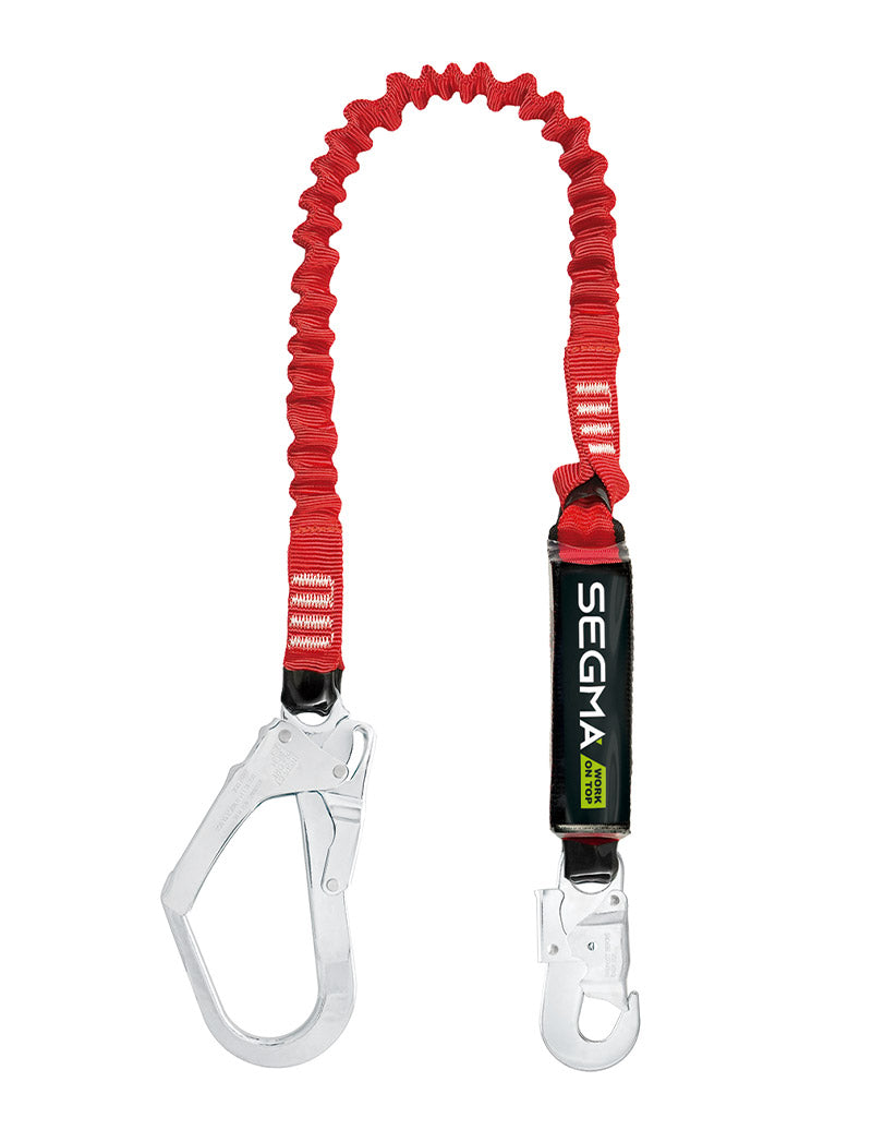 Arnes de Seguridad Segma 3 Argollas Rojo con Negro XXXL