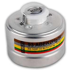 Canister MSA ABEK A2-B2-E2-K2-HG-P3