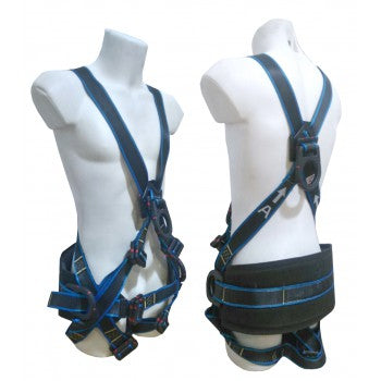 Arnes de Seguridad Chilesin 4 Argollas Electricista Cuerpo Completo